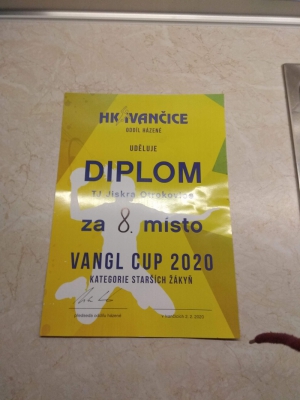 Starší žačky - Vangl Cup v Ivančicích