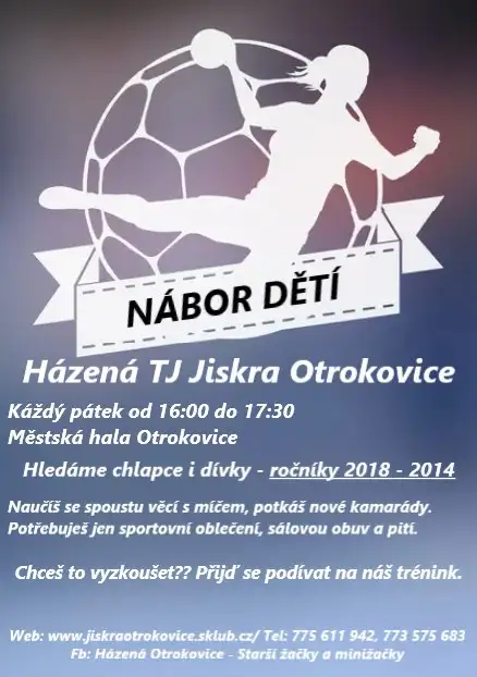 Hledáme nové děti do našeho týmu