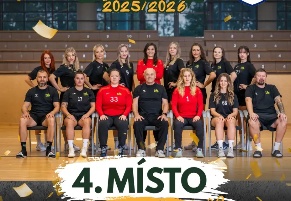 Konec sezóny 2025/2026 1 liga ženy