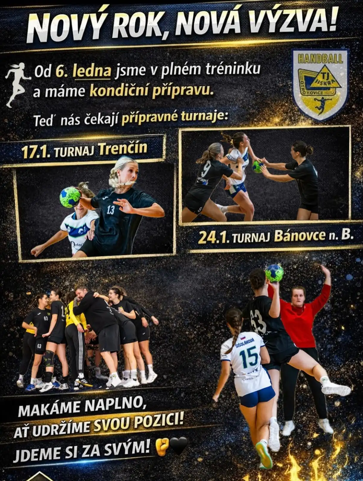 ✨ Nový rok, nový start 1. ligy žen! ✨