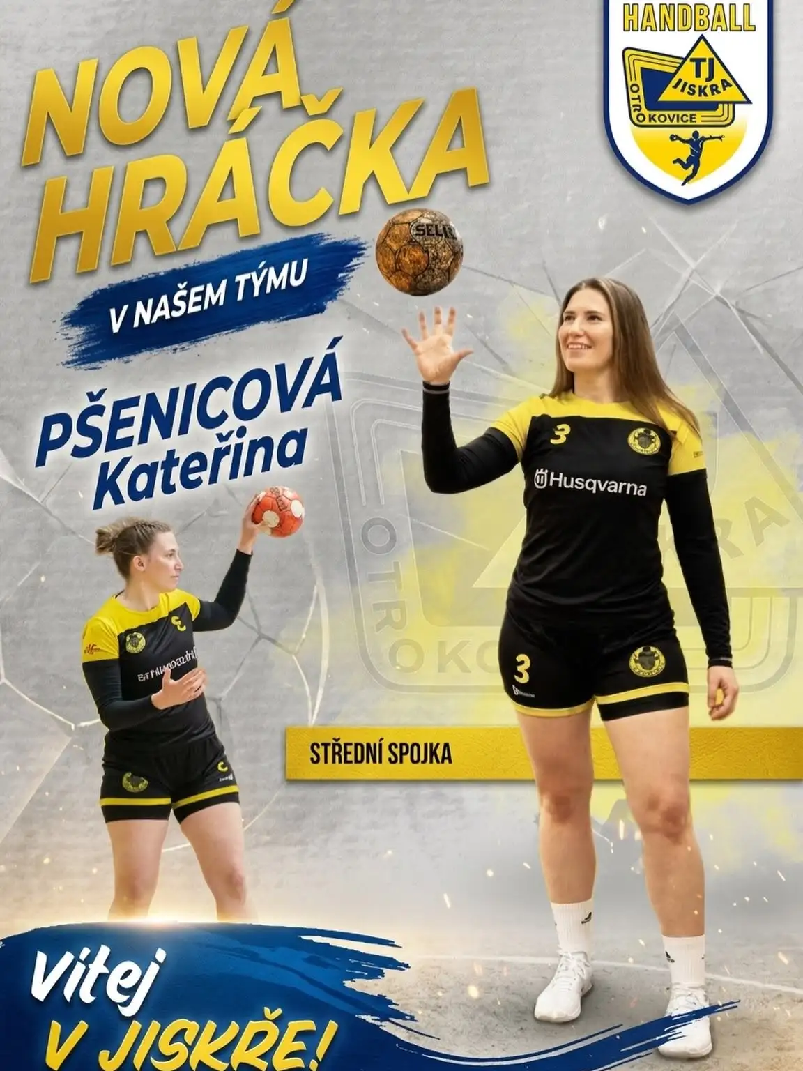 Do našeho týmu přichází nová posila Kateřina Pšenicová!