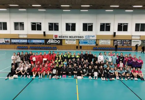 Házenkářský turnaj starších žákyň Milevsko 2024