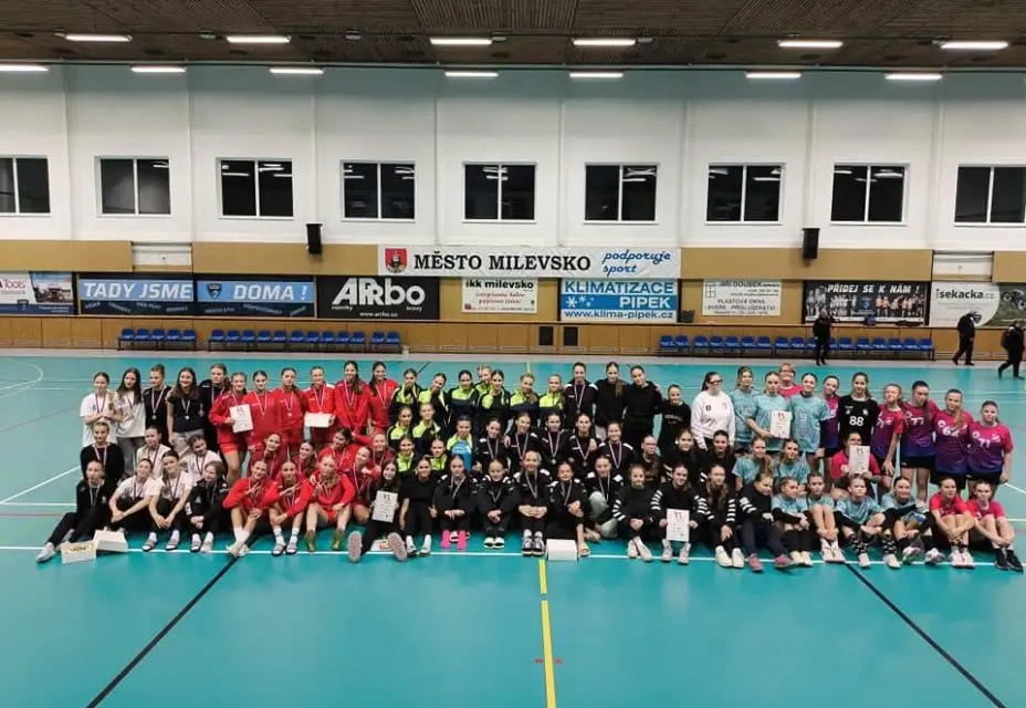 Házenkářský turnaj starších žákyň Milevsko 2024