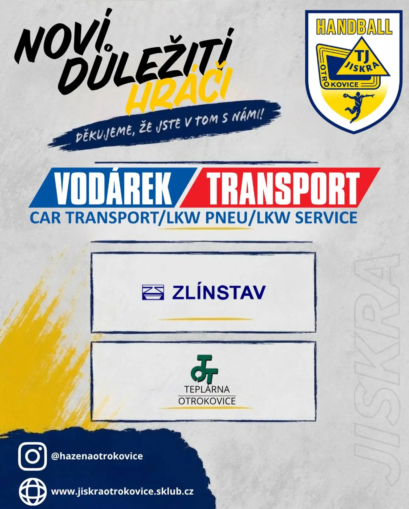 Noví dúležití hráči!