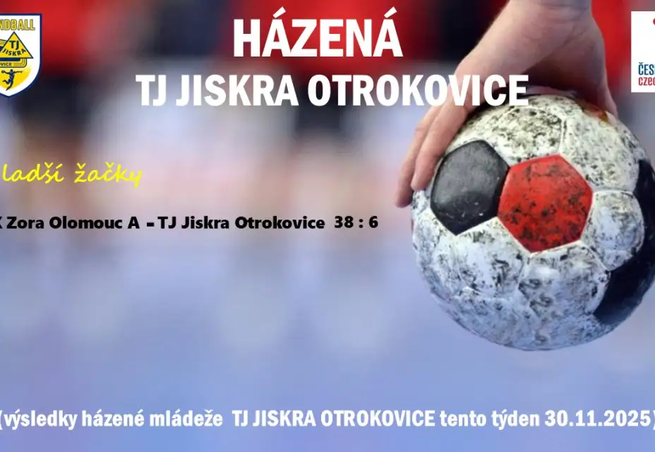 Výsledky mládeže tento týden 30.11.2025