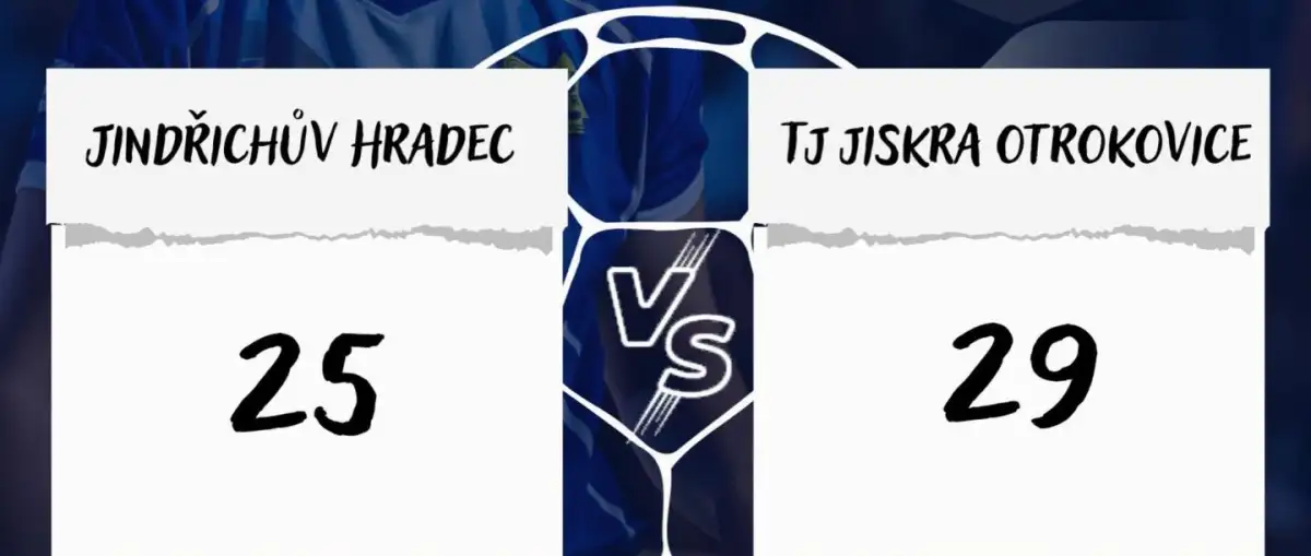 Házená Jindřichův Hradec - TJ Jiskra Otrokovice