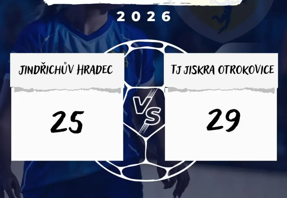 Házená Jindřichův Hradec - TJ Jiskra Otrokovice